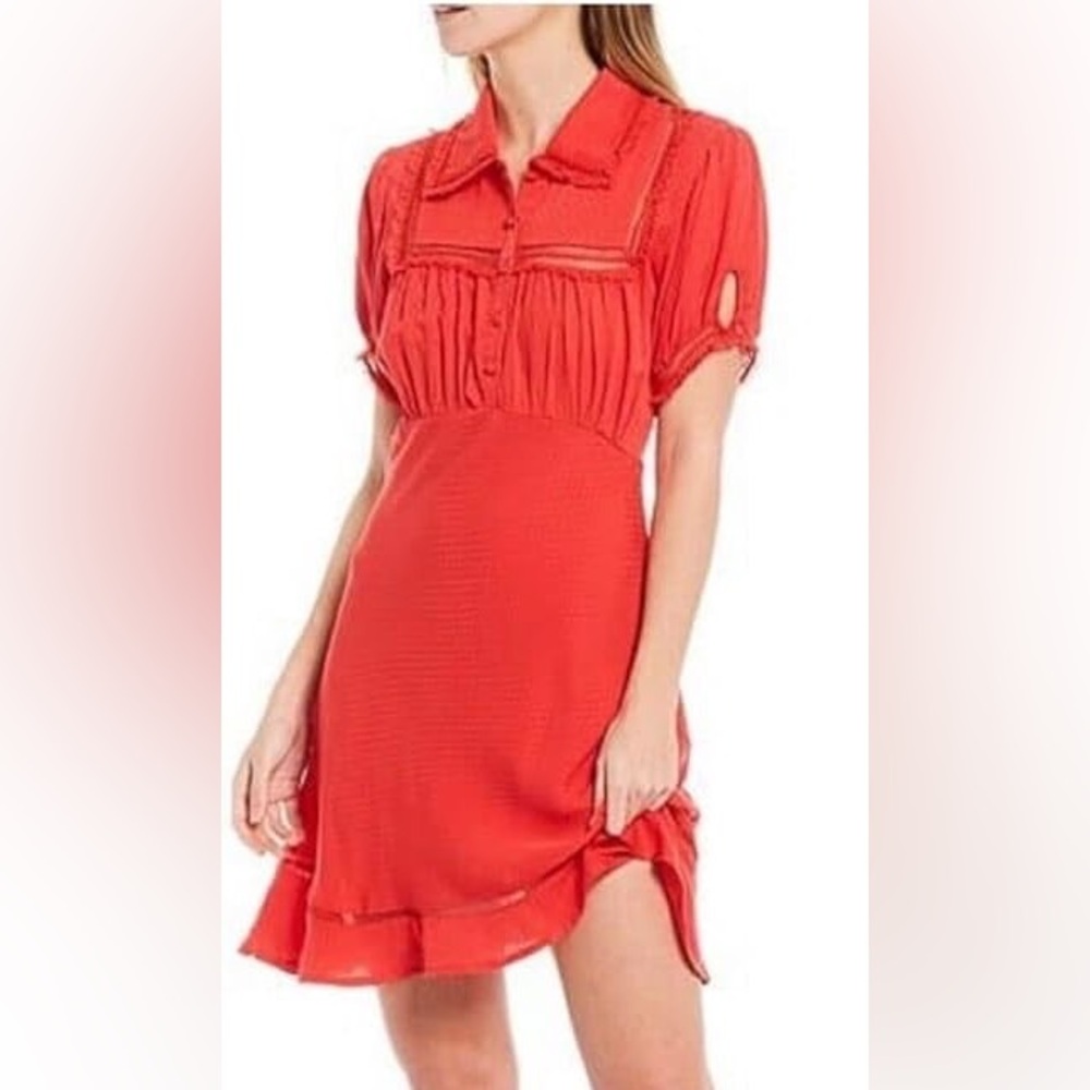 Free People NWT warm glow button don’t dress woman’s small